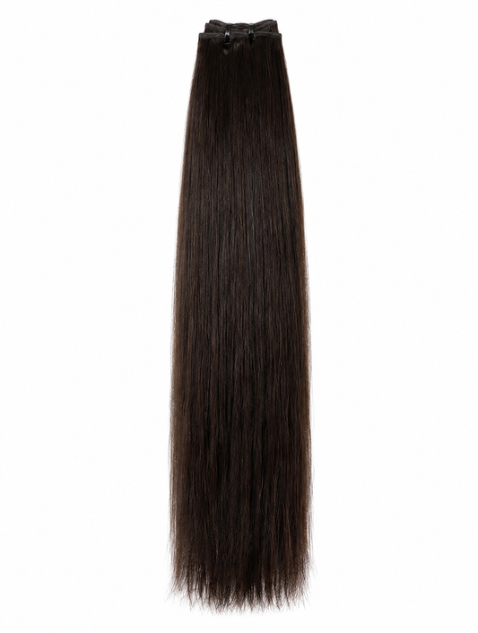 Kinky relaxed straight