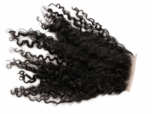 Hd Burmese Curly Closure 20”