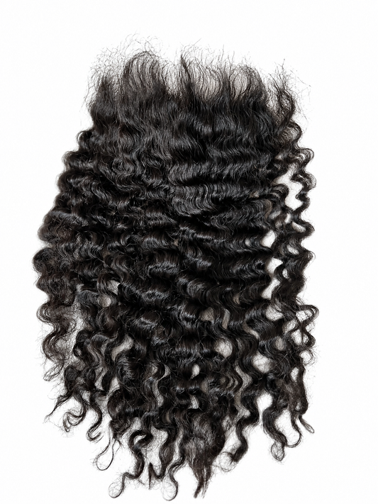 Burmese Curly hd lace frontal 13x6