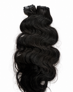 Cambodian Coarse Wavy Seamless Clip-ins