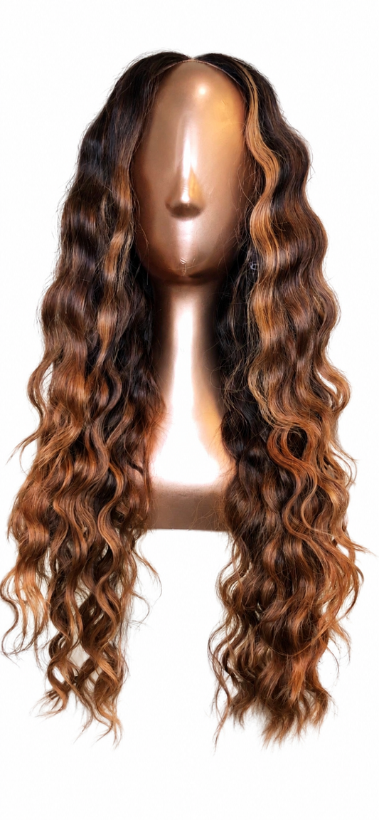 Nita BALAYAGE COARSEHD Wavy Closure 5x5 closure unit